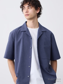 プレシャスドライオープンカラーシャツ