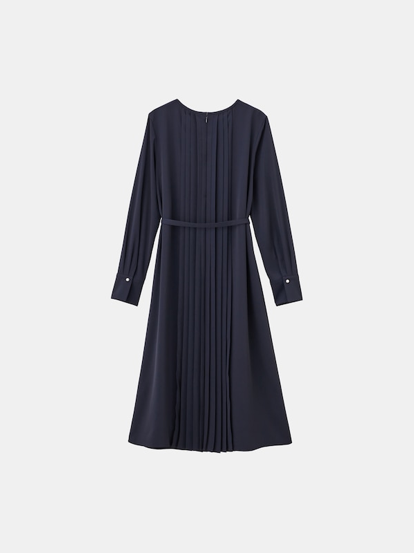 【ヒットアイテム】ジョーゼットプリーツワンピース
