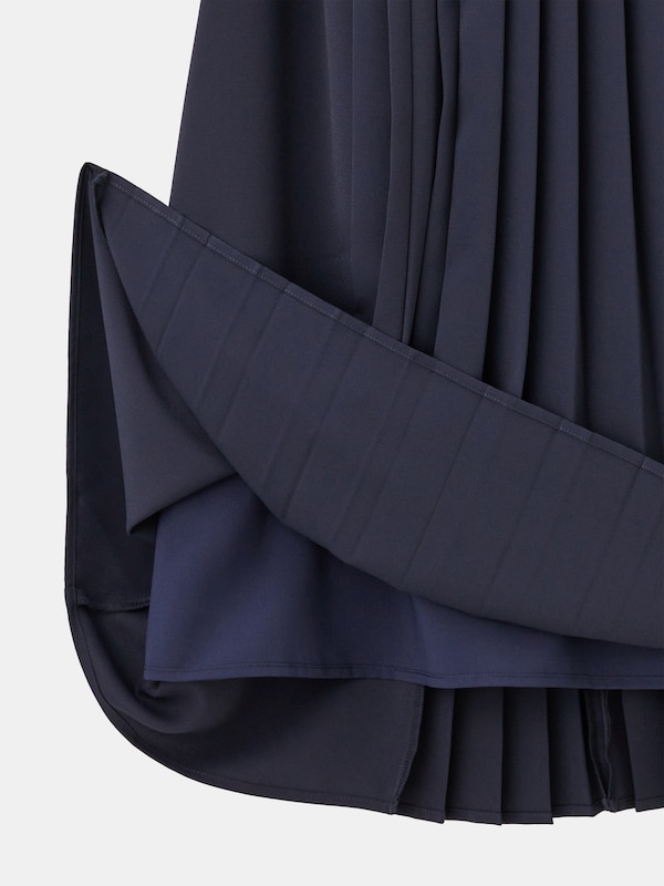 【ヒットアイテム】ジョーゼットプリーツワンピース