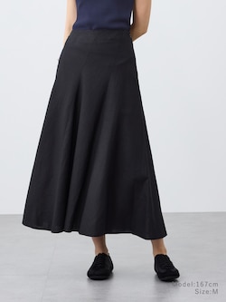 リネンブレンドマーメイドスカート