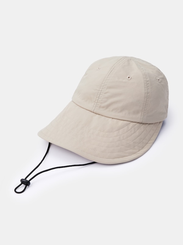 UVカットワイドブリムキャップ