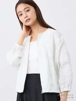 シアージャカードブルゾン