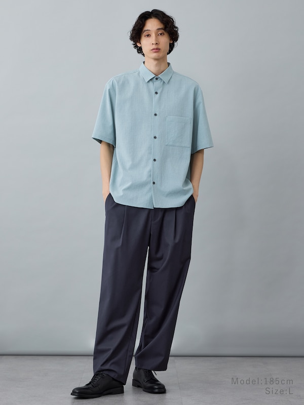 【SNSで話題】プレシャスドライレギュラーカラーシャツ