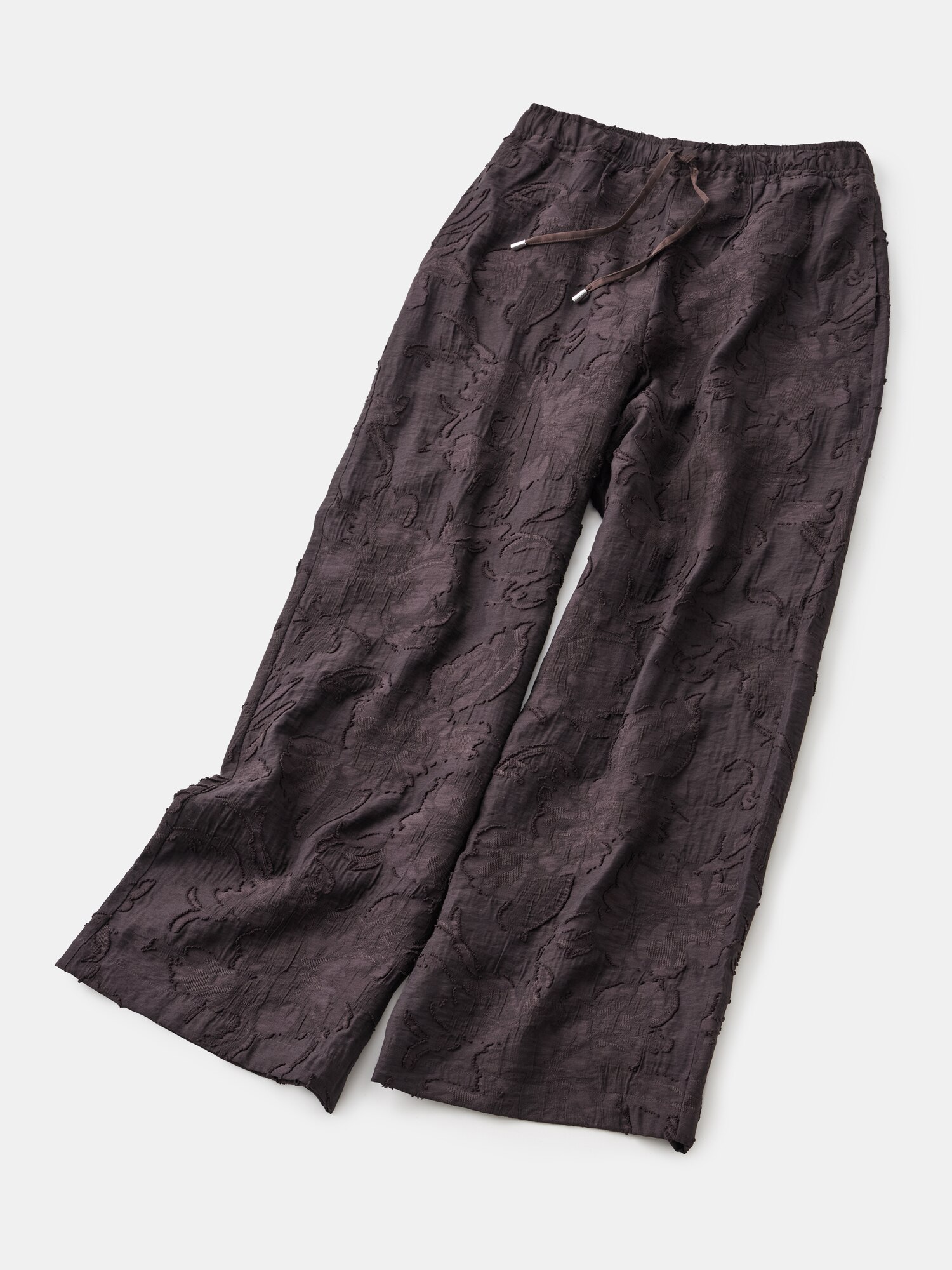 【ブラック】HIGH STREET∴トライアングルジャカードイージーパンツ ハイストリート HIGH STREET HIGH STREET∴トライアングルジャカード