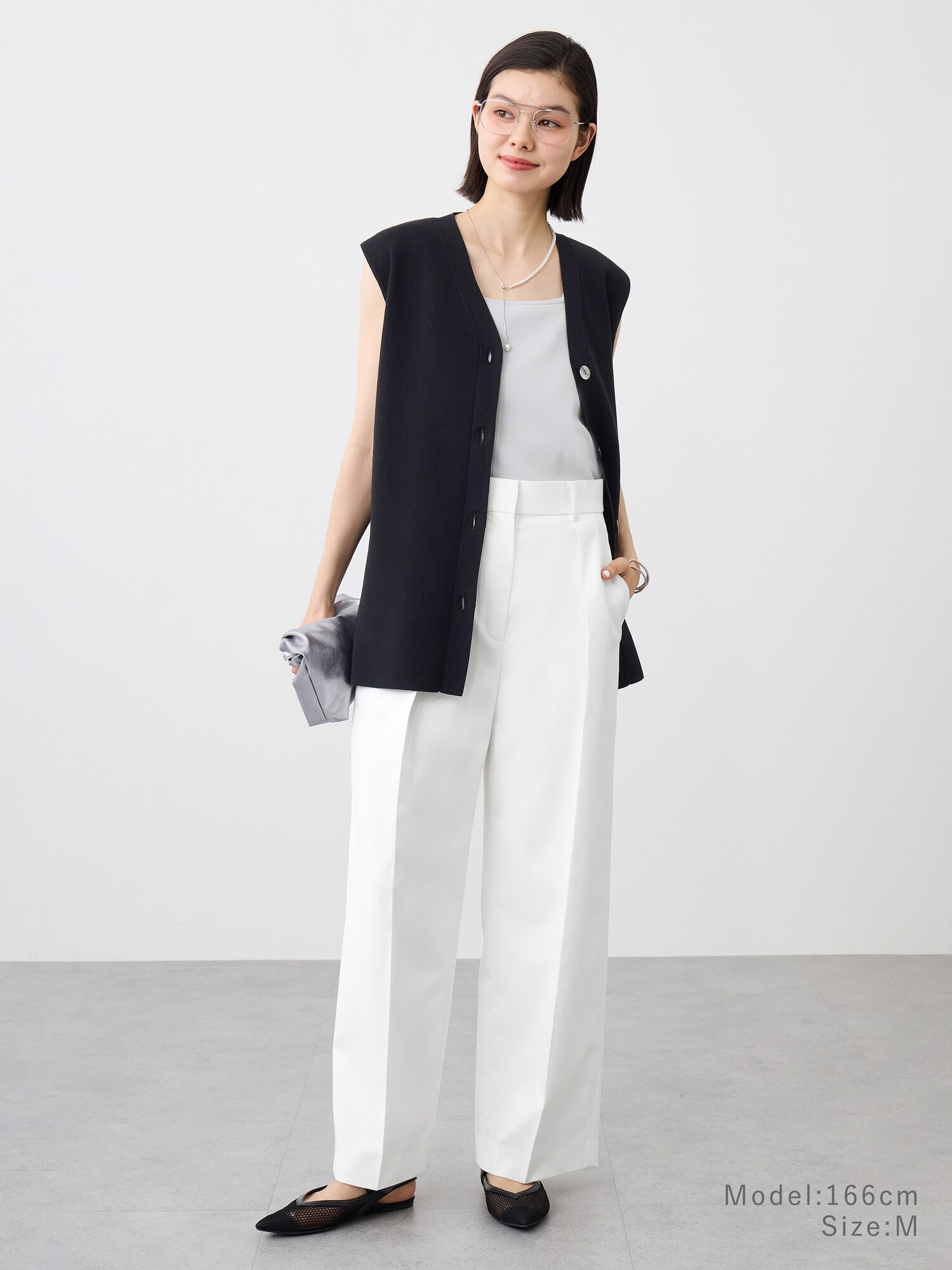 PLST(プラステ)公式 | 新モデル ワイドパンツ（リネンブレンド