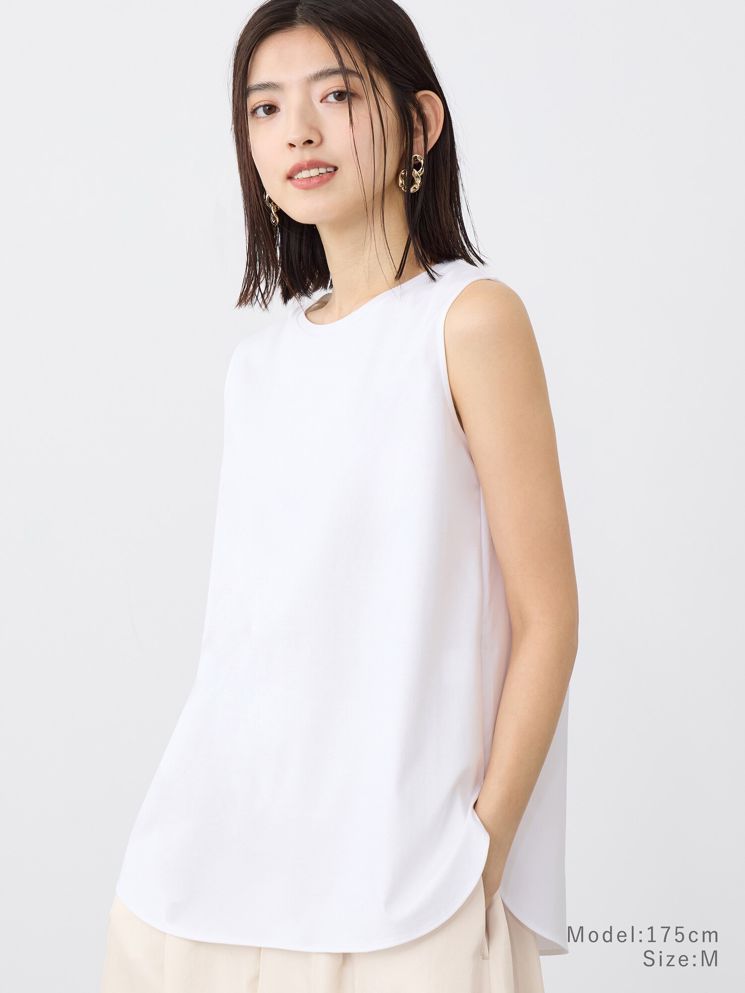 【オシャレ⭐PLST】白　黒　ドット　カットソー　サイズS PLST - プラステPLST白カットソーTシャツの通販 by ねこだいおう's
