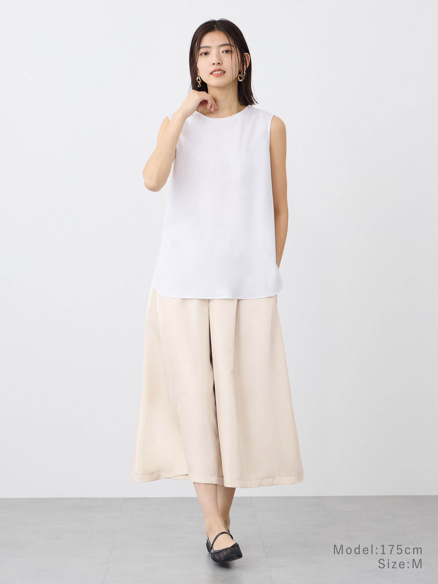 グロスジャージードッキングプルオーバー