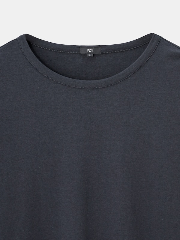 コットンブレンドスムースリラックスフィットTシャツ