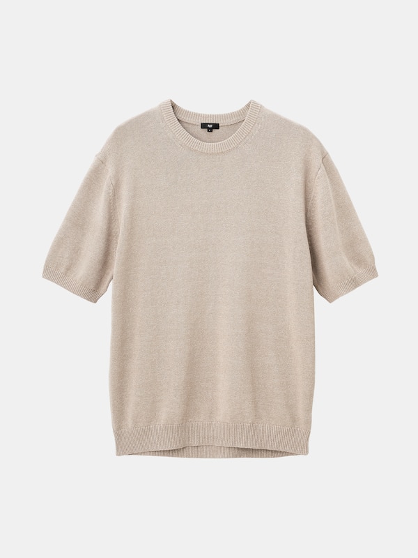 ペーパーブレンドニットTシャツ