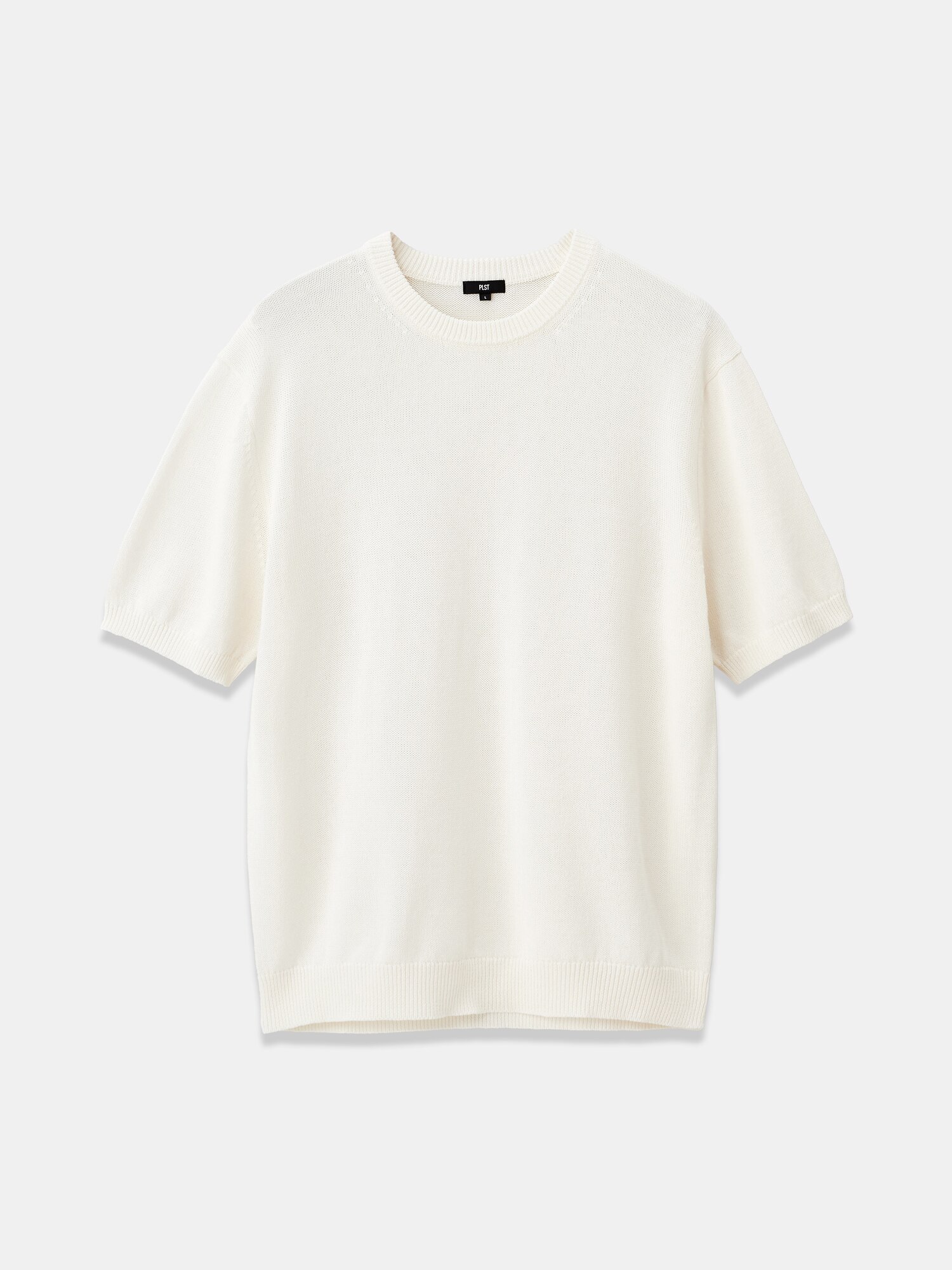 PLST(プラステ)公式 | ペーパーブレンドニットTシャツ(メンズ)