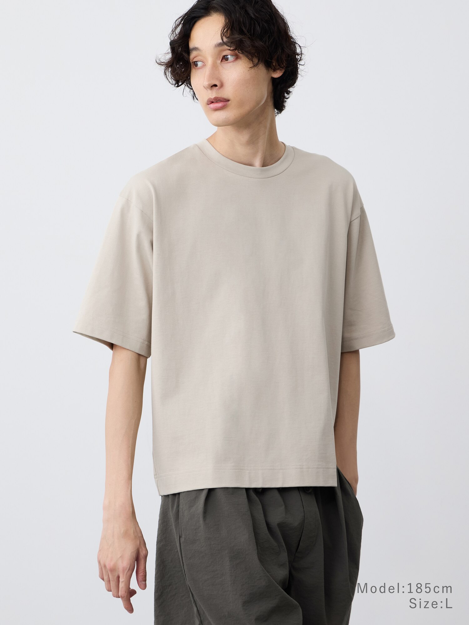 MEN テンジククロップドTシャツ