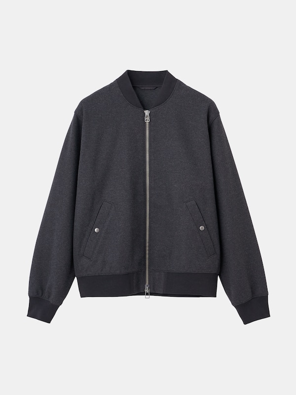 プレシャスニットメルトンボマージャケット
